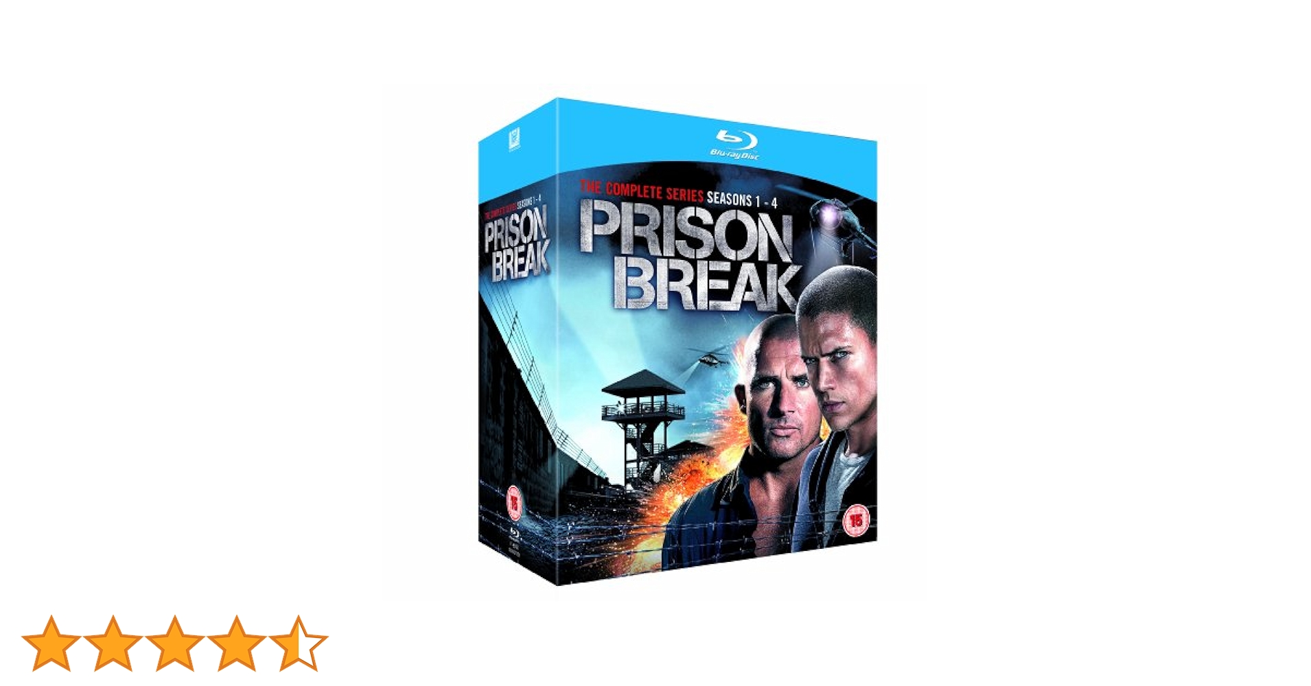 Prison Break: Complete Season 1-4 [Blu-ray] [Import]: Amazon